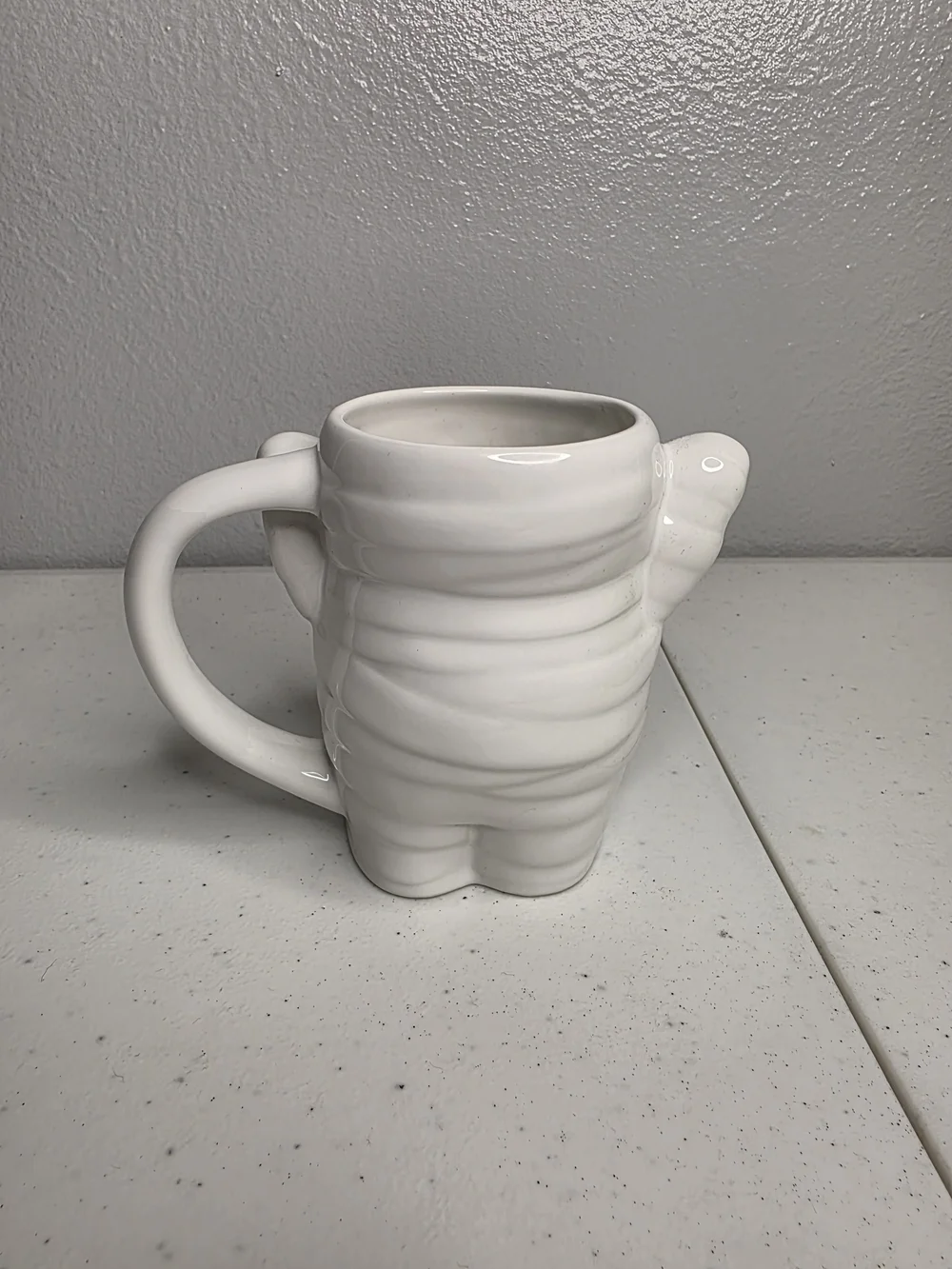 Mummy Ceramic Halloween Mug with Orange Eyes - Target - Hyde And Eek